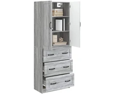 Spintelė 2 pcs Pilka Sonoma 66 x 34,5 x 87 cm Apdirbta mediena