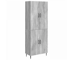 Spintelė 2 pcs Pilka Sonoma 66 x 34,5 x 89,5 cm