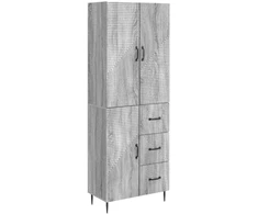 Spintelė 2 pcs Pilka Sonoma 66 x 34,5 x 89,5 cm