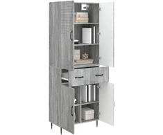 Spintelė 2 pcs Pilka Sonoma 66 x 34,5 x 89,5 cm