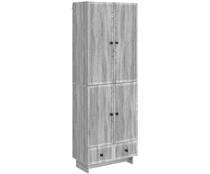Spintelė 2 pcs Pilka Sonoma 66 x 34,5 x 95 cm Apdirbta mediena