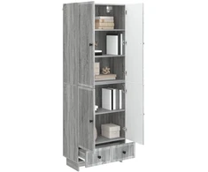 Spintelė 2 pcs Pilka Sonoma 66 x 34,5 x 95 cm Apdirbta mediena