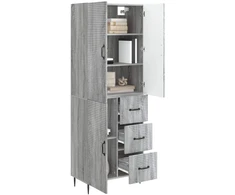 Spintelė 2 pcs Pilka Sonoma 66 x 34,5 x 89,5 cm