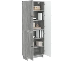 Spintelė 2 pcs Pilka Sonoma 66 x 34,5 x 90 cm Apdirbta mediena