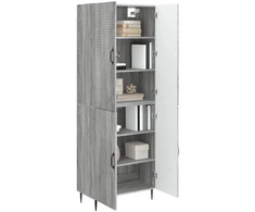 Spintelė 2 pcs Pilka Sonoma 66 x 34,5 x 89,5 cm