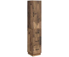 Spintelė 2 pcs Sendintos medienos 33 x 34,5 x 87 cm