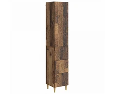 Spintelė 2 pcs Sendintos medienos 33 x 34,5 x 90 cm