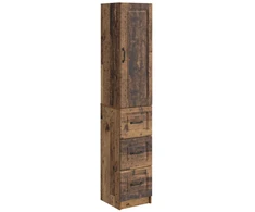 Spintelė 2 pcs Sendintos medienos 33 x 34,5 x 87 cm
