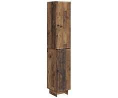 Spintelė 2 pcs Sendintos medienos 34,5 x 33 x 90 cm