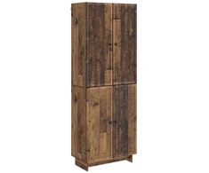 Spintelė 2 pcs Sendintos medienos 66 x 34,5 x 90 cm