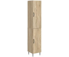 Spintelė 2 pcs Sonoma ąžuolas 33 x 34,5 x 89,5 cm