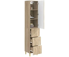 Spintelė 2 pcs Sonoma ąžuolas 33 x 34,5 x 90 cm