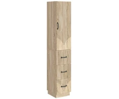 Spintelė 2 pcs Sonoma ąžuolas 33 x 34,5 x 87 cm