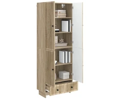 Spintelė 2 pcs Sonoma ąžuolas 66 x 34,5 x 95 cm