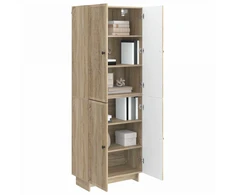 Spintelė 2 pcs Sonoma ąžuolas 66 x 34,5 x 90 cm