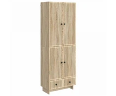 Spintelė 2 pcs Sonoma ąžuolas 66 x 34,5 x 95 cm