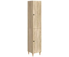 Spintelė 2 pcs Sonoma ąžuolas Apdirbta mediena