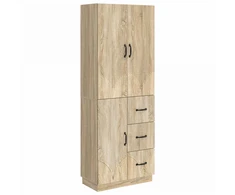 Spintelė 2 pcs Sonoma ąžuolas Apdirbta mediena