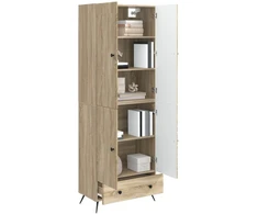 Spintelė 2 pcs Sonoma ąžuolas Apdirbta mediena