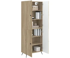 Spintelė 2 pcs Sonoma ąžuolas Apdirbta mediena