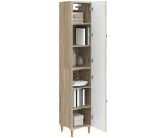 Spintelė 2 pcs Sonoma ąžuolas Apdirbta mediena