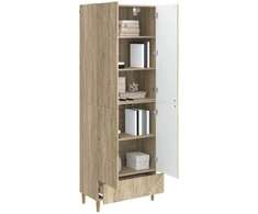 Spintelė 2 pcs Sonoma ąžuolas Apdirbta mediena