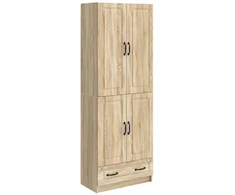 Spintelė 2 pcs Sonoma ąžuolas Apdirbta mediena