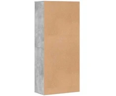 Spintelė batams, betono pilka, 80x39x178cm, MDP