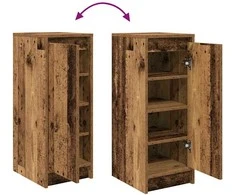 Spintelė batams, medienos, 29,5x34x76 cm, apdirbta mediena