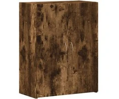Spintelė dokumentams, dūminė ąžuolo, 60x32x77,5cm, mediena