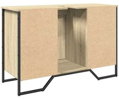 Spintelė praustuvui, ąžuolo, 91x35x60cm, apdirbta mediena