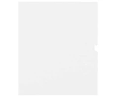 Spintelė praustuvui, baltos spalvos, 100x38,5x45cm, MDP