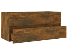 Spintelė praustuvui, dūminio ąžuolo, 100x38,5x45cm, mediena