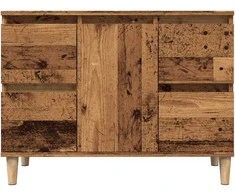 Spintelė praustuvui, medienos, 80x33x60cm, apdirbta mediena