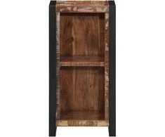 Spintelė prie lovos 40x30x80 cm Regeneruota medžio masyvo