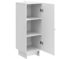Kabalas Itin blizgi balta 33 x 34,5 x 90 cm Apdirbta mediena