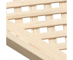 Spintelės durelės, 2vnt., 49,5x99cm, pušis, grotelių dizaino