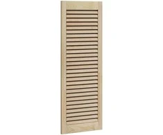 Spintelės durys su durimis Natūrali 110 x 2,1 x 39,5 cm