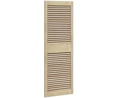 Spintelės durys su durimis Natūrali 49,5 x 2,1 x 140,5 cm