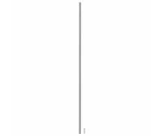 Spintelės rankena 12 pcs Sidabro 700 mm Nerūdijantis Plienas