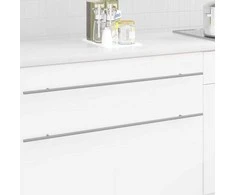 Spintelės rankena 2 pcs Sidabro 900 mm Nerūdijantis Plienas