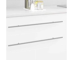 Spintelės rankena 2 pcs Sidabro 700 mm Nerūdijantis Plienas