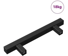 Spintelės rankena 420 pcs Juoda 150 x 12,3 x 35,2 mm