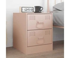 Spintelės Rankenos 12 pcs Rožinė 85 x 45 mm Metalas