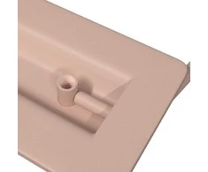 Spintelės Rankenos 12 vnt. Rožinė 85 x 45 mm Metalas
