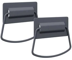 Spintelės Rankenos 2 vnt. Antracitas 85 x 45 mm Metalas