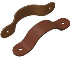 Spintelės Rankenos 2 pcs Ruda 140 x 25 x 2,3 mm PU