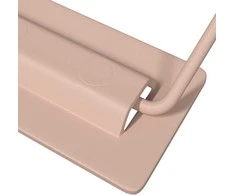 Spintelės Rankenos Rožinė 85 x 45 mm Metalas