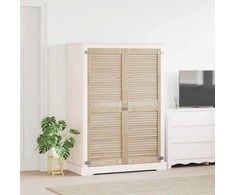 Spintelės durys su durimis 2 pcs Natūrali 49,5 x 2,1 x 140,5 cm