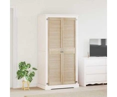 Spintelės durys su durimis 2 pcs Natūrali 170 x 2,1 x 39,5 cm
